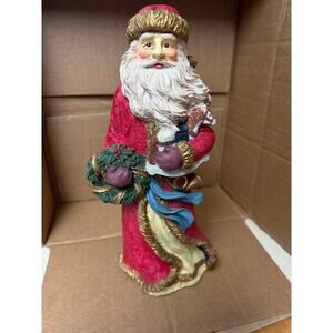 Vintage Old World Santa 13 inch Collectable Figure  w/box